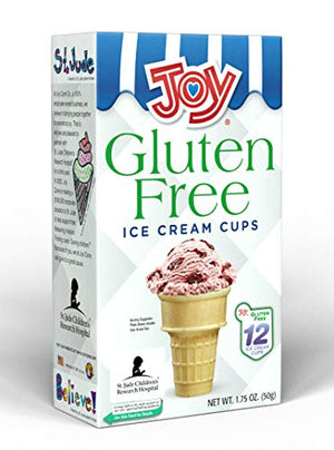 Joy Gluten-Free Ice Cream Cones Cake Cups, 12 Count