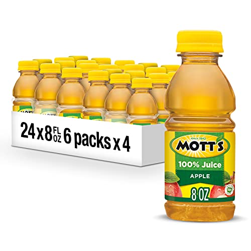 Mott's 100% Original Apple Juice, 8 oz (24 Pack)