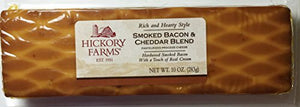 Hickory Farms Smoked Bacon & Cheddar Blend, 10 oz (2 Pack)