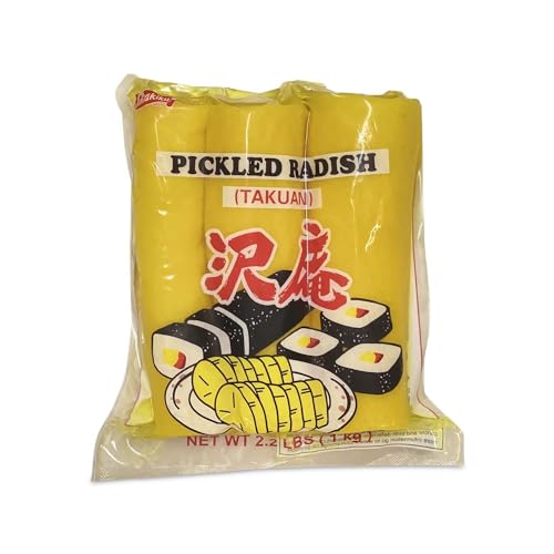 Shirakiku Pickled Radish Takuwan, 2.2 Pounds