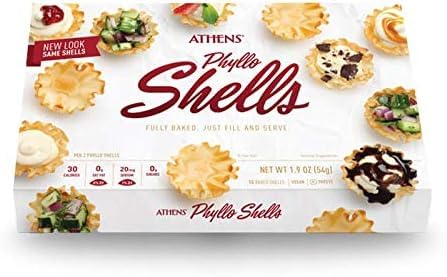 Athens Foods Mini Fillo Dough Shells, 6 Boxes