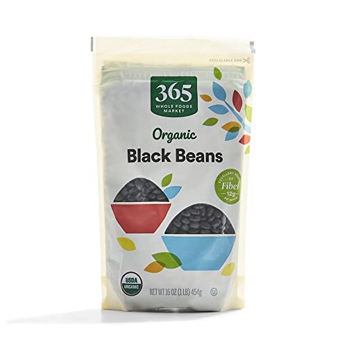 365 by Whole Foods Market Organic Black Beans, 16 Ounce