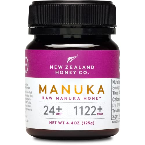 New Zealand Honey Co. Raw Manuka Honey UMF 24+, 4.4oz