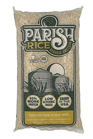 Parish High-Protein White Rice, 5lb Bag