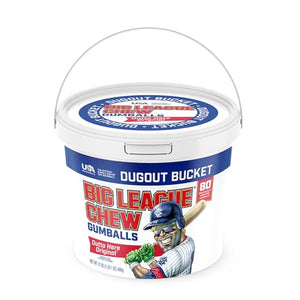 Big League Chew - Original Bubble Gum + 80 Gumballs