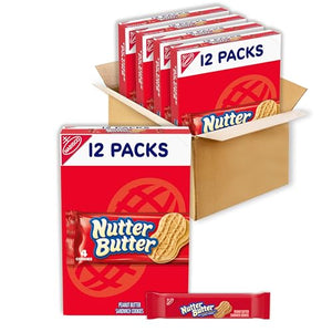 Nutter Butter Peanut Butter Sandwich Cookies, 4 Boxes