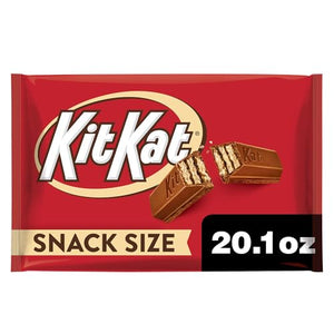 KIT KAT Milk Chocolate Wafer Snack Size, 20.1 oz