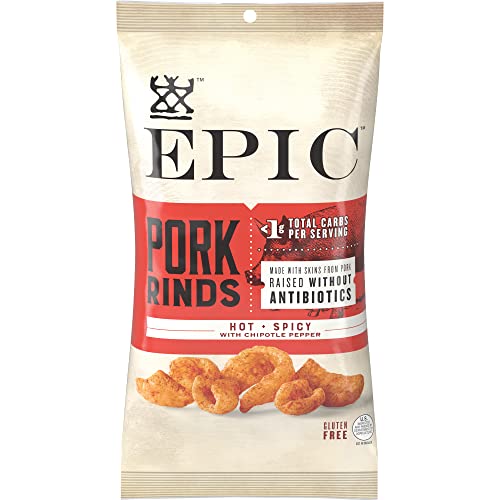 Epic Hot and Spicy Pork Rinds, 4 ct