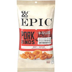 Epic Hot and Spicy Pork Rinds, 4 ct