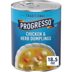 Progresso Chicken & Herb Dumplings Soup, 18.5 oz.