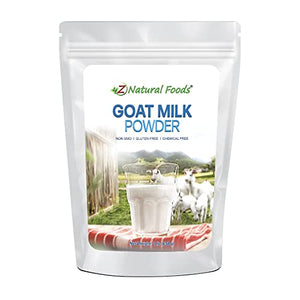 Z Natural Foods Full Cream Goat Milk Powder, 1 Lb