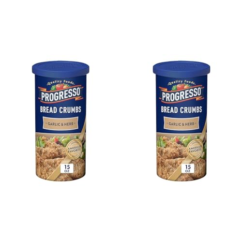 Progresso Garlic And Herb Bread Crumbs, 15 oz (Pack of 2)