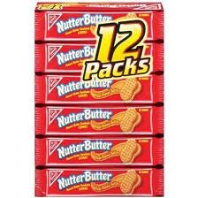 Nabisco Nutter Butter Sandwich Cookies, 16.7oz (Pack of 2)