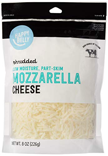 Happy Belly Shredded Mozzarella Cheese, 8 oz