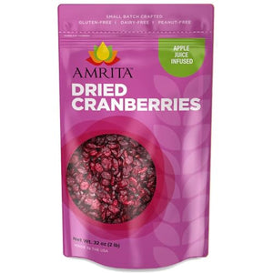 Amrita Dried Cranberries, 2 lb