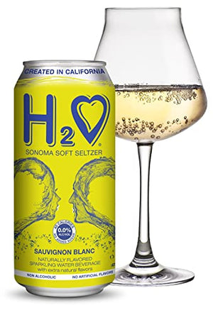 H2o California White Wine Infused Beverage, 12 Pack