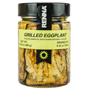 Renna Grilled Eggplant in Oil, 10.58 oz