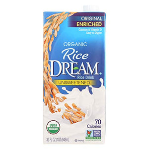 Dream Rice Drink - Unsweetened Original - 32 oz