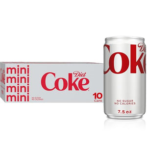 Diet Coke Can, 7.5 fl oz (Pack of 10)