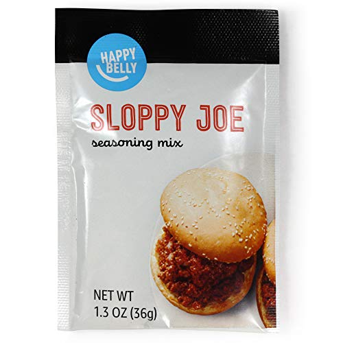 Amazon Brand - Happy Belly Sloppy Joe Seasoning Mix, 1.3 ounce