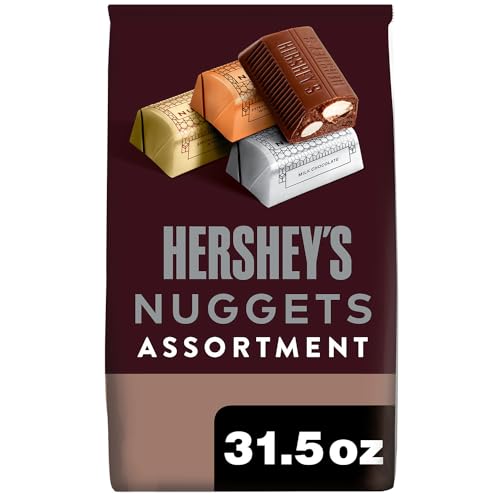 HERSHEY'S NUGGETS Assorted Chocolate, Easter Candy, 31.5 oz