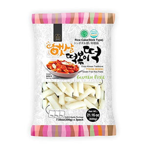 Korean Rice Cake Tteokbokki Stick, 21.16 oz