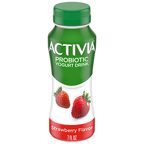 Activia Probiotic Dairy Drink, Strawberry, 7 oz.