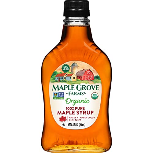 Maple Grove Farms Organic Pure Maple Syrup, 8.5 Ounce