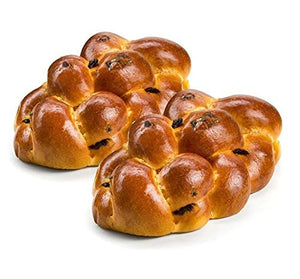 ChallahGram Kosher Fresh Raisin Challah Bread, 16 Ounce (2 Pack)