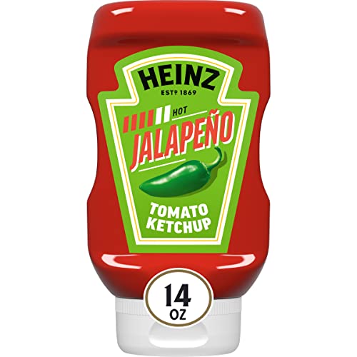 Heinz Tomato Ketchup with Jalapeno, 14 oz