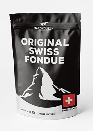 MaFondue.ch Original Swiss Fondue, 3 Bags, Shipped from Switzerland