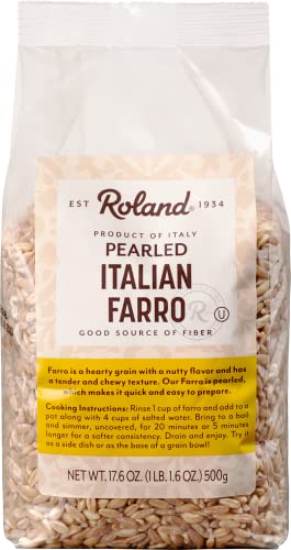 Roland Foods Italian Pearled Farro, 17.6 Ounce