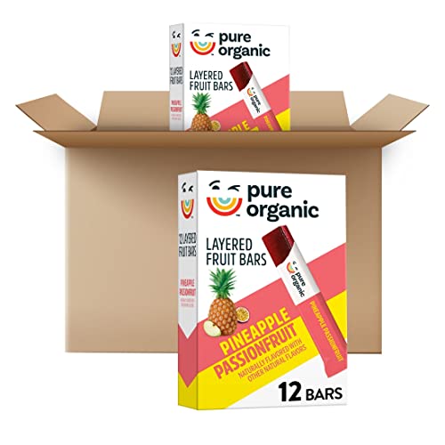 Pure Organic Layered Fruit Bars, 24 Bars