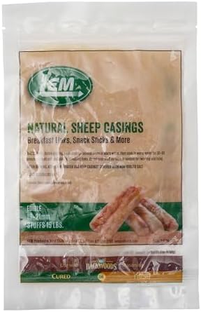 LEM Products Natural Sheep Casings, Edible Sausage Casings