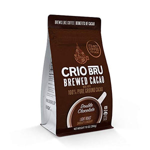 Crio Bru Brewed Cacao Double Chocolate Light Roast, 10 oz