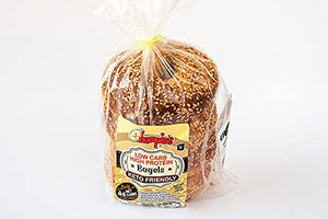 Chompie's Low-Carb Sesame Bagel, 4 Count (3 Bags)