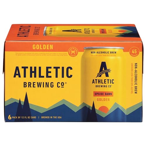 ATHLETIC BREWING CO Upside Dawn NA Golden Ale 6pk