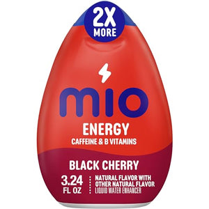 MiO Energy Black Cherry Liquid Water Enhancer, 3.24 Fl Oz