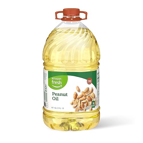 Amazon Fresh, Peanut Oil, 128 Fl Oz