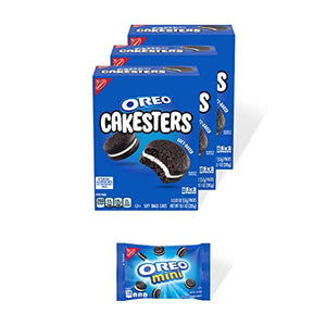 OREO Cakesters Soft Snack Cakes, 3 - 5 Count Packs + Bonus Mini Pack