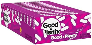 GOOD & PLENTY Licorice Candy, 6 oz, 12 Count