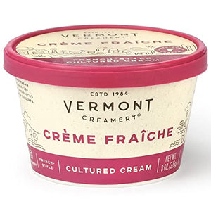 Creme Fraiche French-Style Cultured Cream, 8 oz (2 pcs)