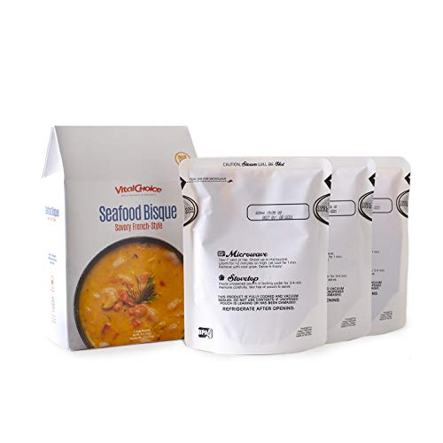 Vital Choice Savory Seafood Bisque, 9 oz (3 Pack)