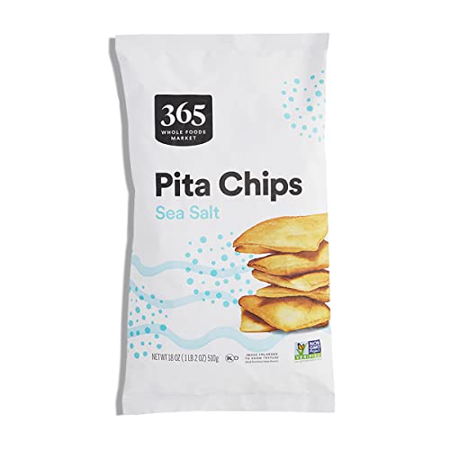 365 by Whole Foods Market Sea Salt Pita Chips, 9 Oz