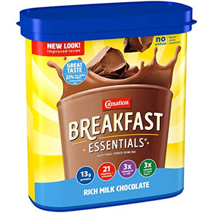 Carnation Breakfast Essentials Powder Drink Mix, Chocolate, Pack of 6