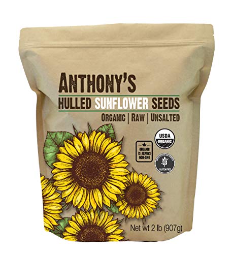 Anthony's Organic Hulled Sunflower Seeds, 2 lb