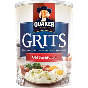 Quaker Old Fashioned Smooth & Creamy Grits, 24 oz, 2 Pack