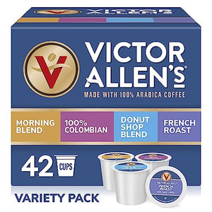 Victor Allen's Coffee Variety Pack, 42 Single Serve Pods