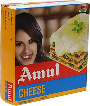 AMUL Processed Cheese Block, 1 KG