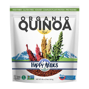 Happy Andes Red Organic Quinoa 3 lbs